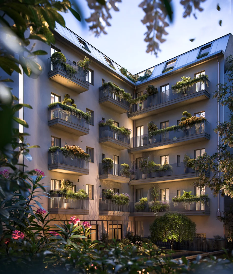 Cortile interno di Palazzo Adda — Porta Nuova, Milano